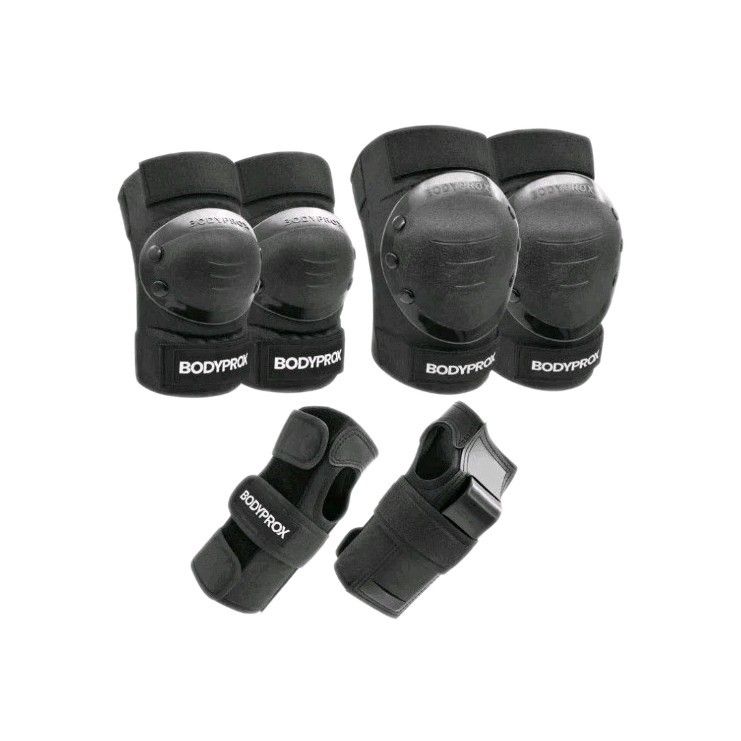 Bodyprox Knee Pads Elbow Pads Wrist Guards Set New